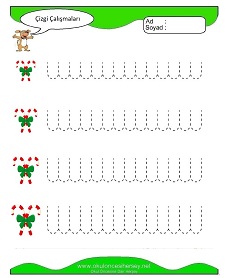 Çizgi Çalışma Sayfaları